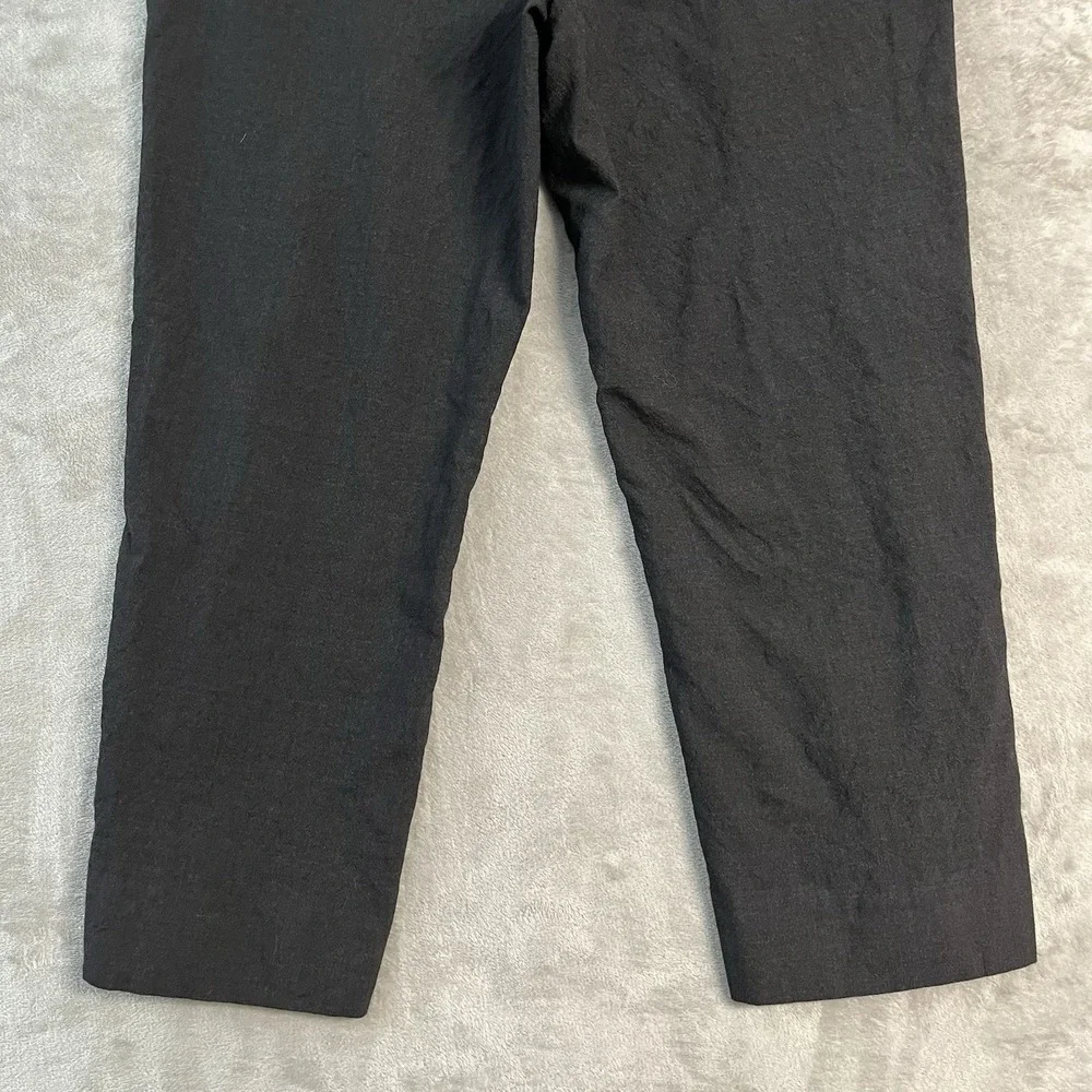 Jos A Bank Executive Collection Black 100% Wool Dress Pants Mens 37x28 USA Made